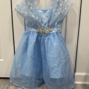SHEIN Light Blue Kids Formal Dress -NWOT